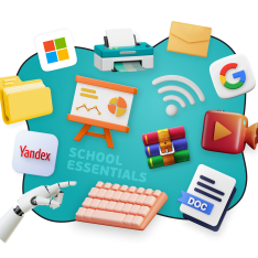 Цифровая база для школьника - КИБЕРшкола программирования для детей, компьютерные курсы для школьников, начинающих и подростков - KIBERone г. Хотьково