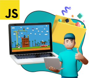 Программирование на JavaScript. Учимся создавать игры! - Школа программирования для детей, компьютерные курсы для школьников, начинающих и подростков - KIBERone г. Хотьково