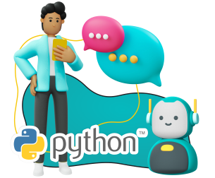 Умный чат-бот на Python - Школа программирования для детей, компьютерные курсы для школьников, начинающих и подростков - KIBERone г. Хотьково
